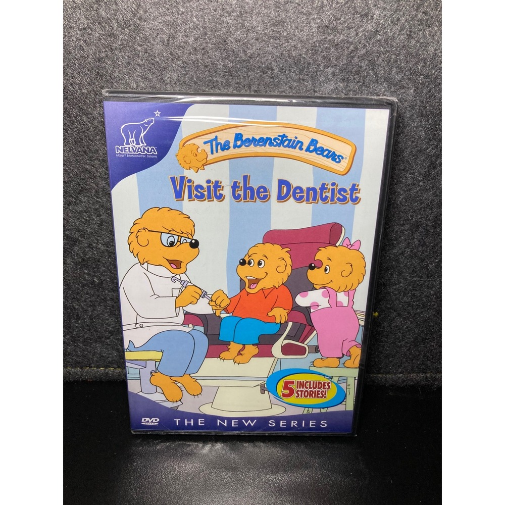 The‎ Berenstain Bears Visit the Dentist DVD The New Series 5 Stories